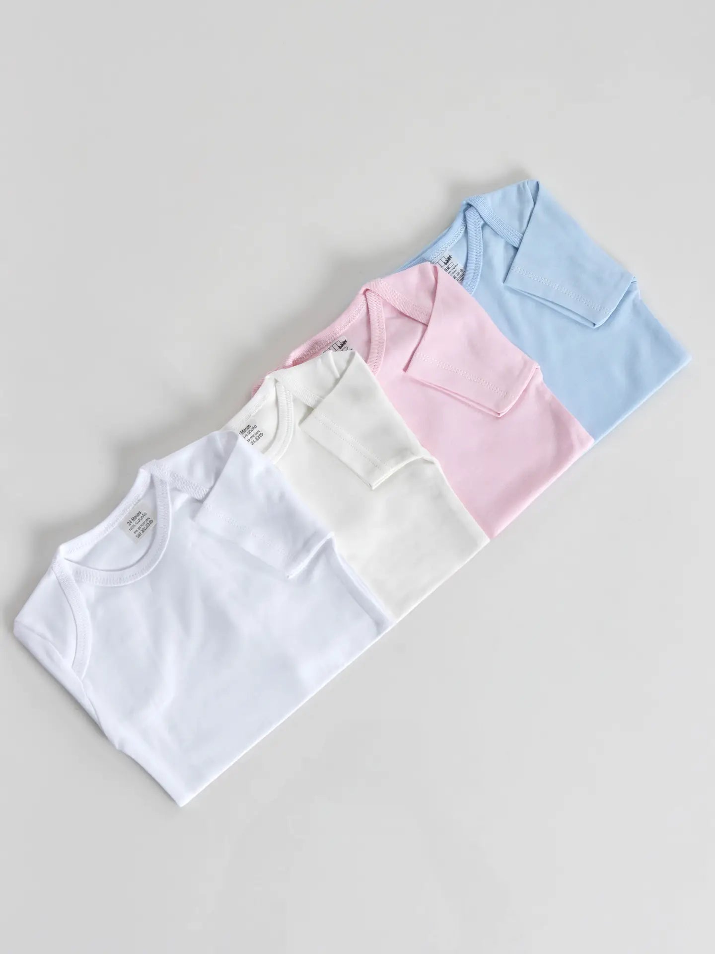 Kortærmet Bodystocking i Bomuld