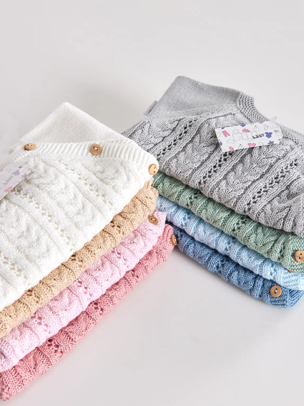 Striksæt i Hvedemønster – 3 Dele