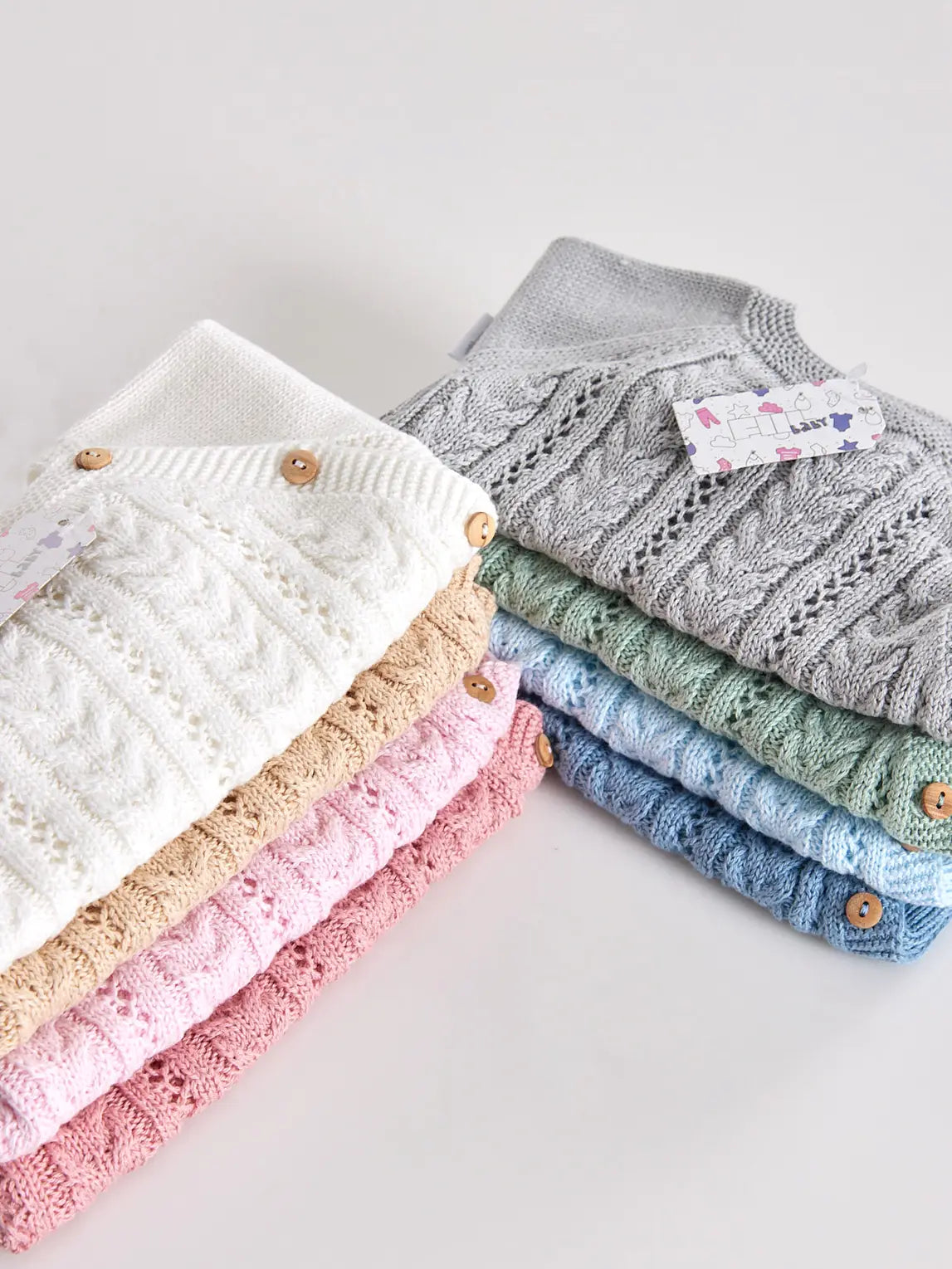 Striksæt i Hvedemønster – 3 Dele