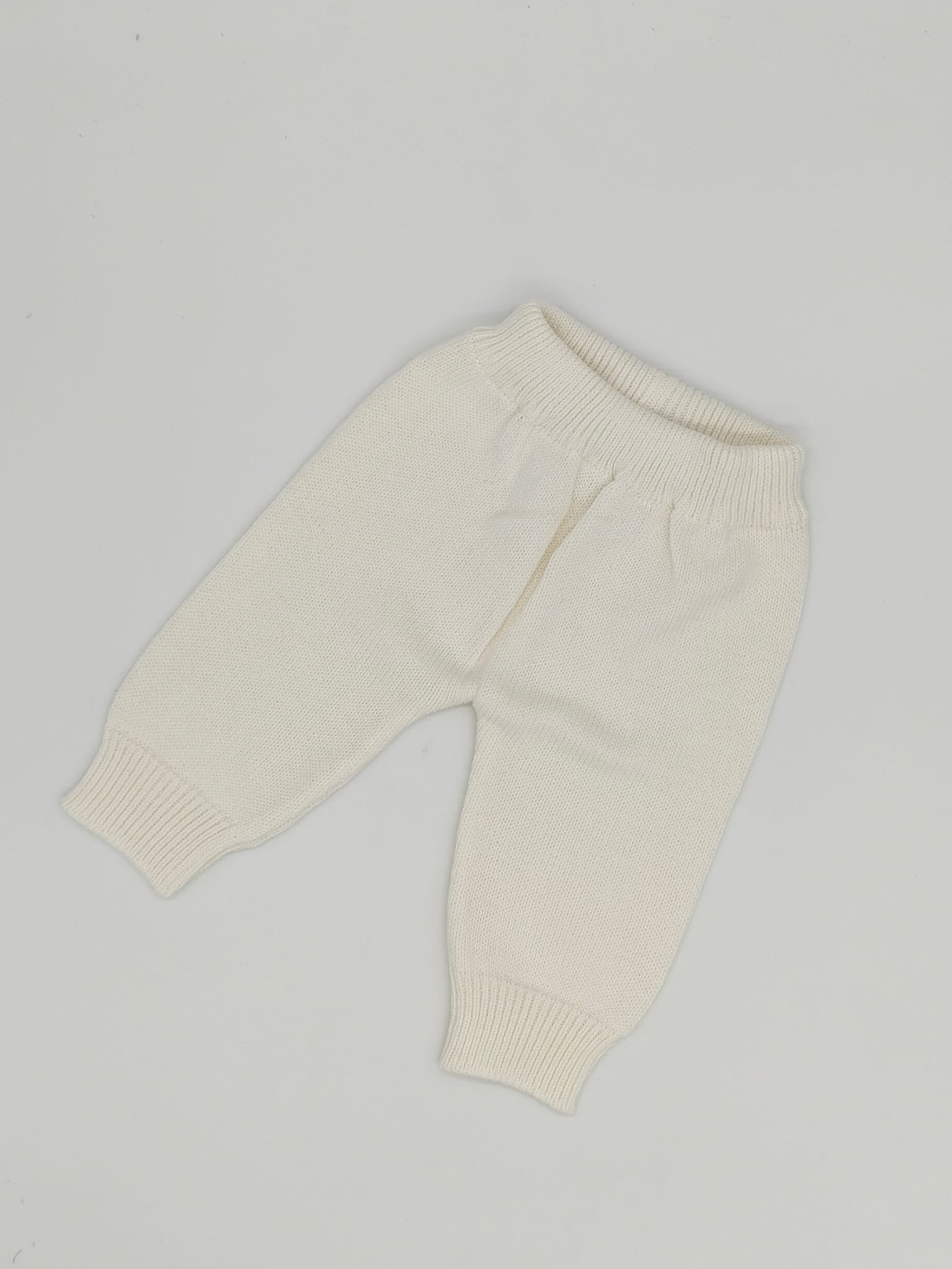 Strikkede Baby Bukser