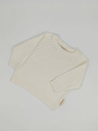 Klassisk baby striktrøje i bomuld