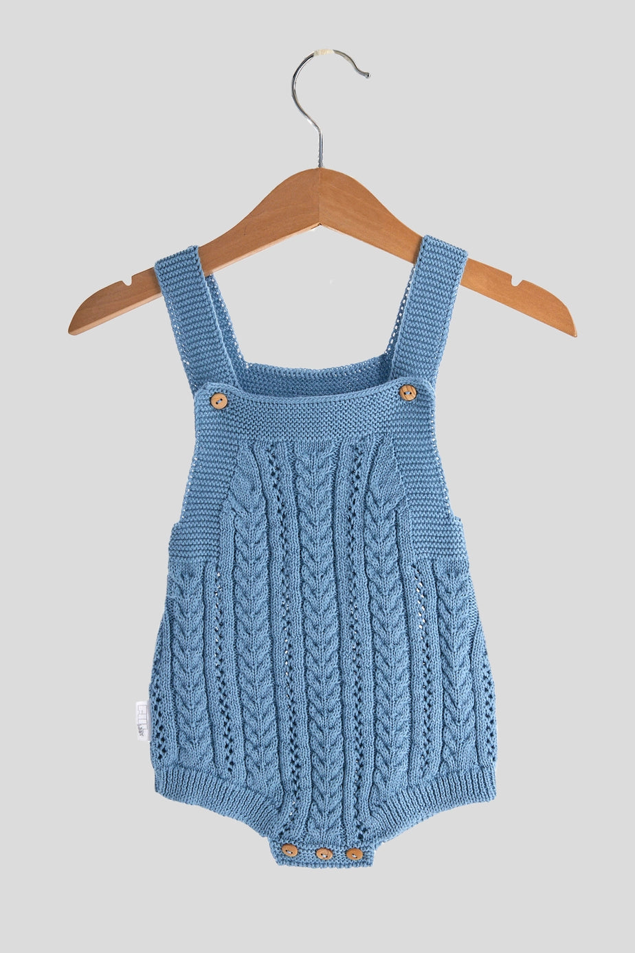 Hvedestrik Romper – 100% Bomuld